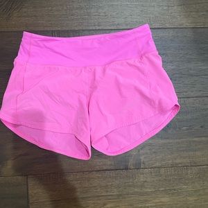 Lululemon Speed Up shorts